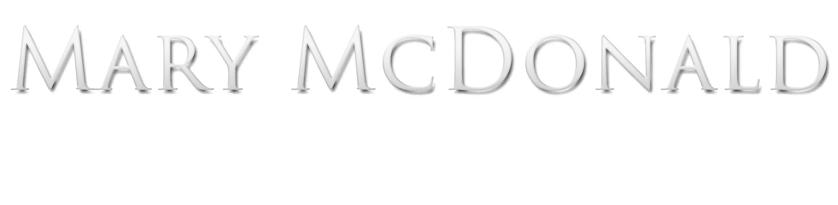 Mary McDonald Logo